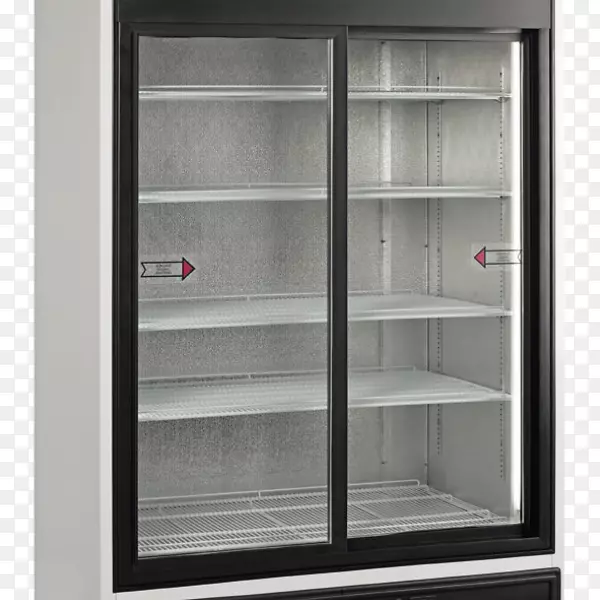 冷藏箱式冷藏箱滑动门式冰箱