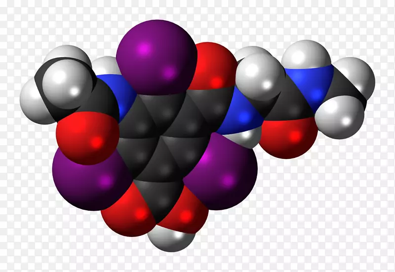 空间填充模型分子骨架公式球棒模型球
