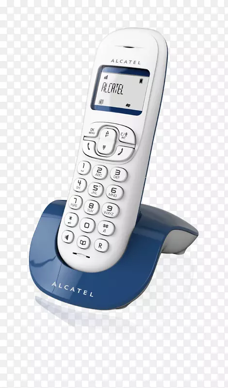 Alcatel移动无绳电话家庭及商务电话Alcatel C 250 téléphone无电话