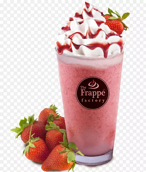 奶昔，健康奶昔，草莓汁，无酒精饮料-草莓