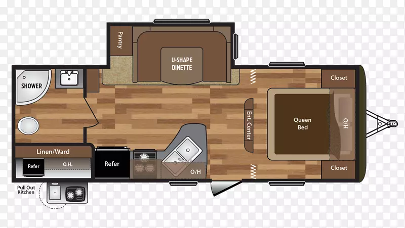 Owatonna Campervans商队拖车吊车