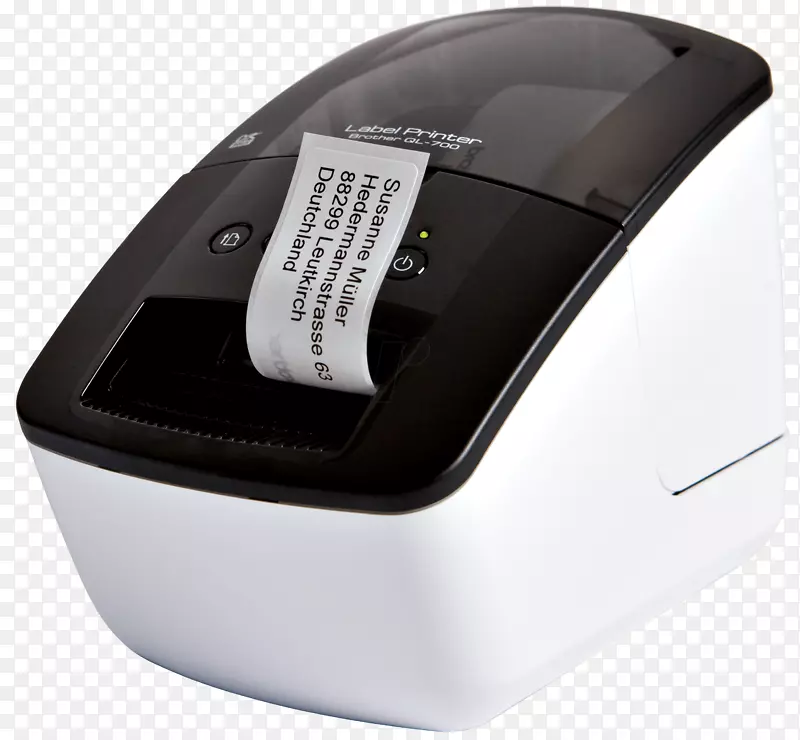 标签打印机纸兄弟ql-700热打印机