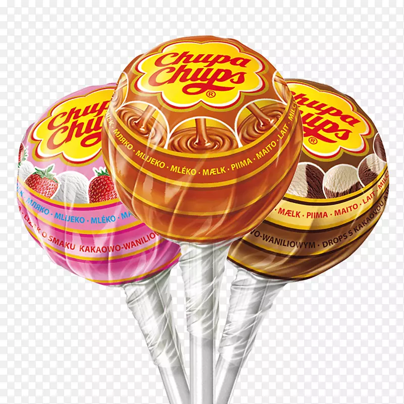 棒棒糖Chupa Chups风味甜度营养事实标签-棒棒糖