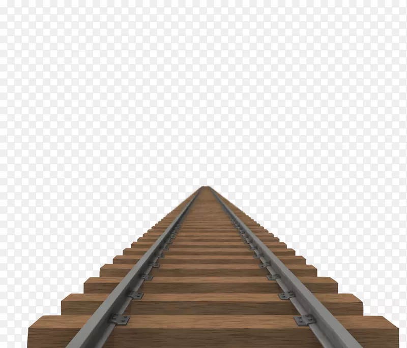 铁路运输列车轨道夹艺术列车