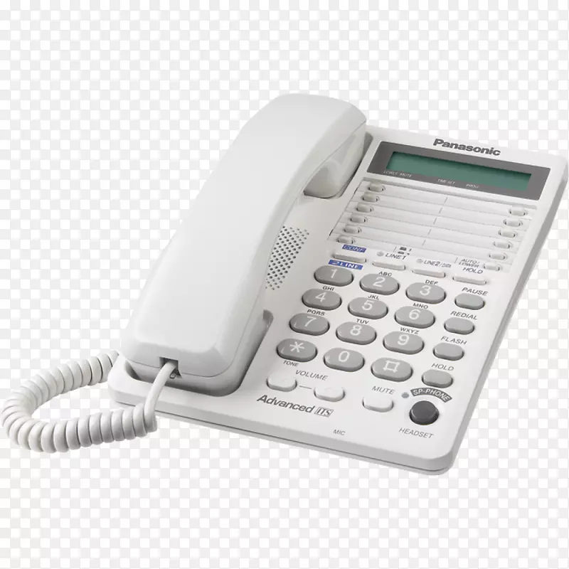 松下kx-t 7667显示电话无绳电话家庭及商务电话