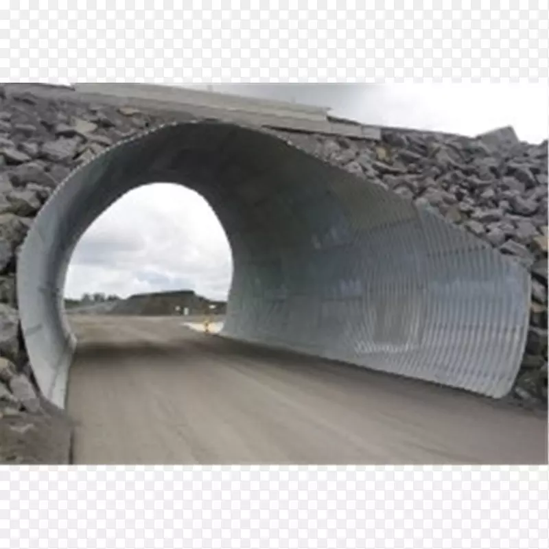 复合材料轮胎桥.隧道角