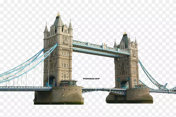 伦敦塔桥大本河泰晤士河伦敦大桥