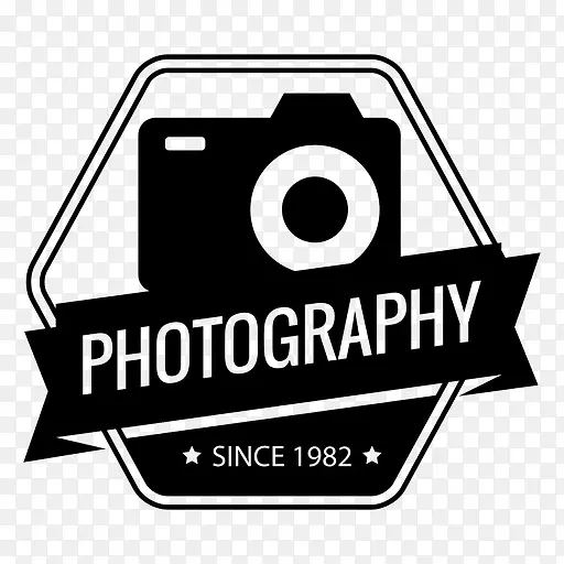 婚纱摄影工作室标志摄影师-照相机标志