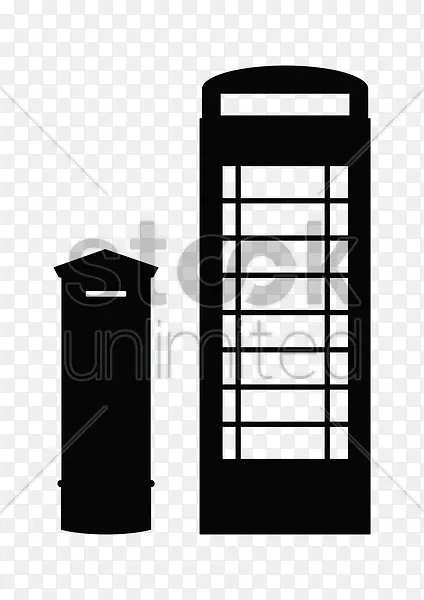 伦敦红电话亭-电话亭