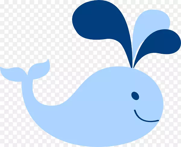 鲸目动物蓝鲸剪贴画蓝鲸