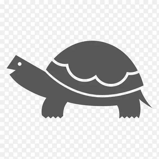 海龟电脑图标-水彩画海龟
