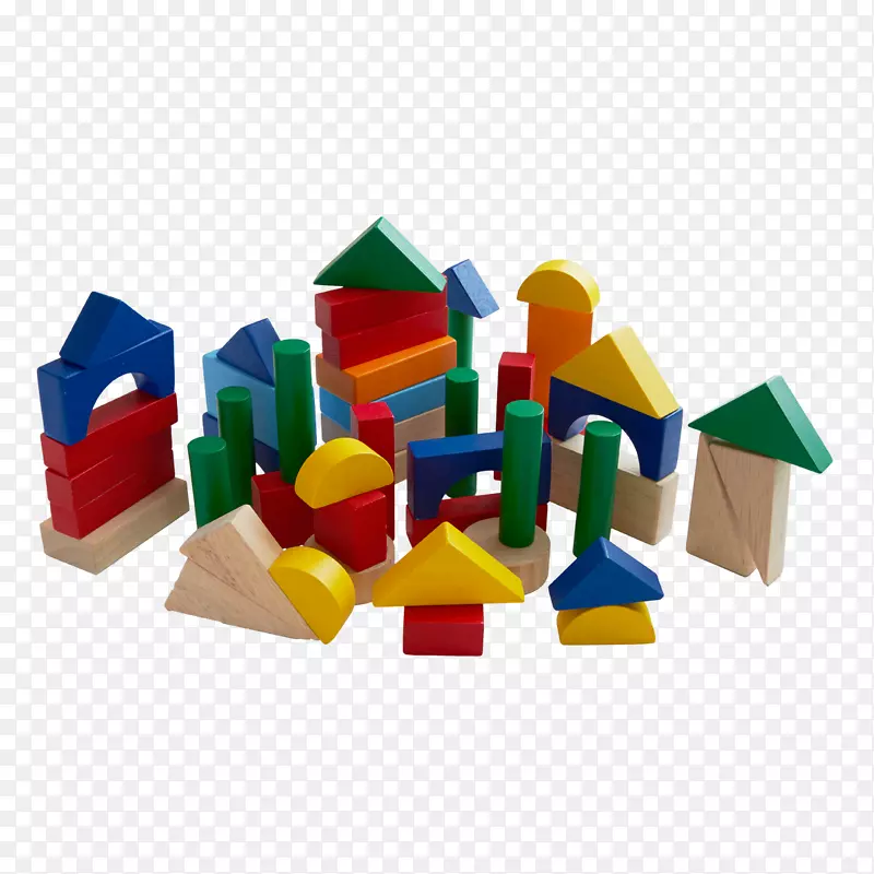 教育玩具塑料木块