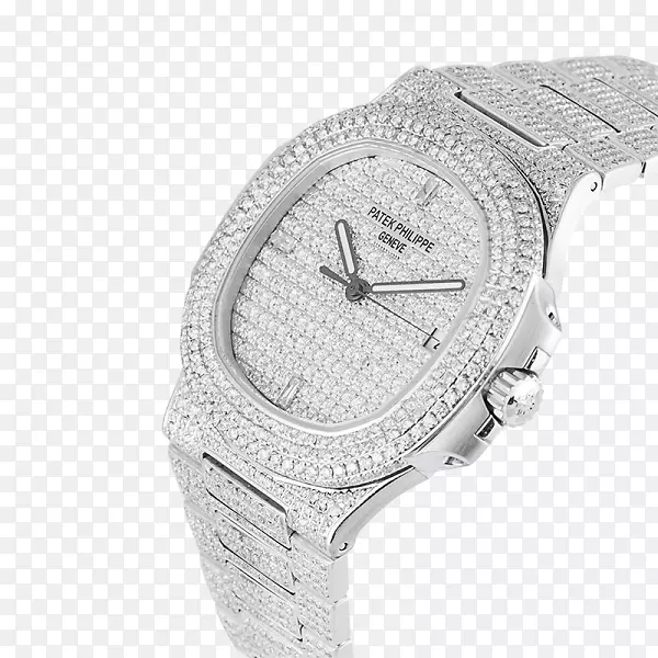 百达翡丽公司手表劳力士钻石奥德玛皮盖-钻石手表