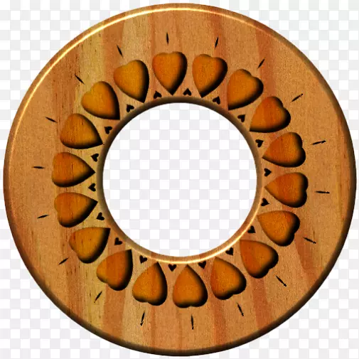 圆轮-木圈