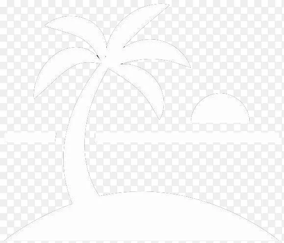 白树字体-棕榈树岛