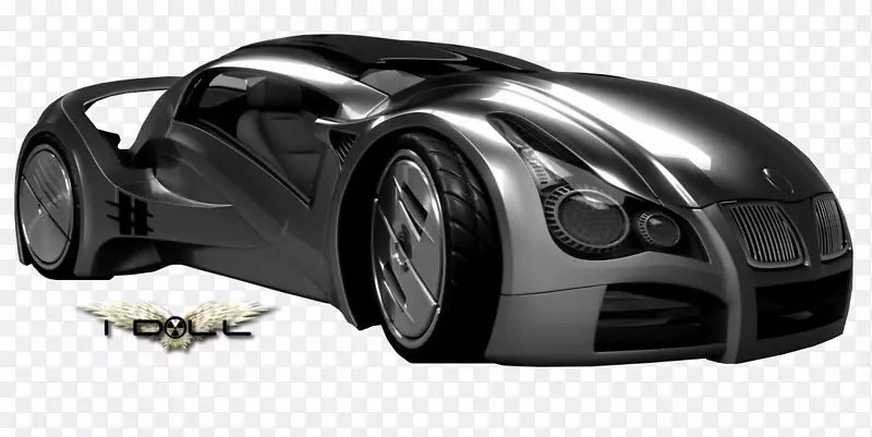 Bugatti Veyron概念车保时捷车