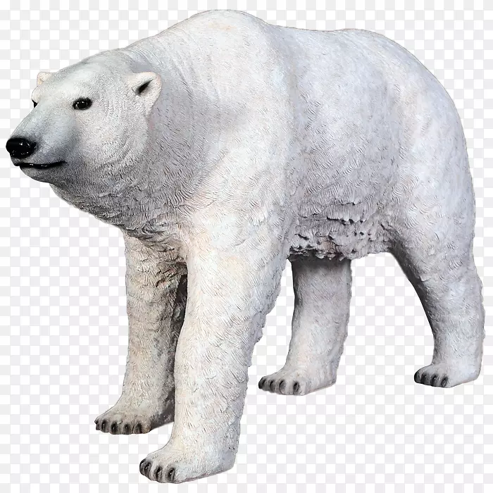 北极熊大熊猫棕熊花园装饰-北极熊