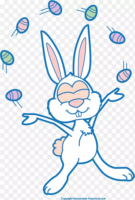 国内兔子复活节兔夹艺术杂耍