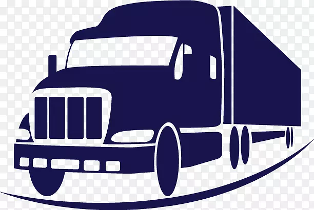 运货卡车货运单电子账单广告-送货服务