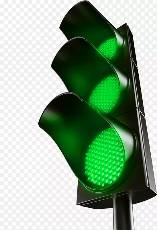 交通灯摄影公路代码绿色交通灯