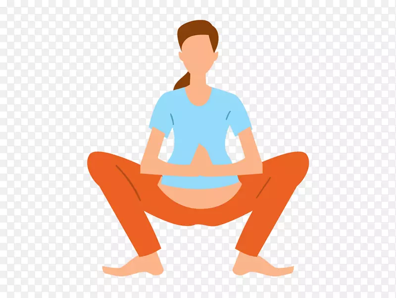 伸展怀孕瑜伽锻炼-瑜伽训练