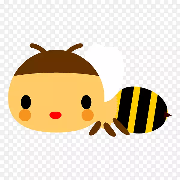昆虫蜜蜂剪贴画-蜜蜂蜂蜜