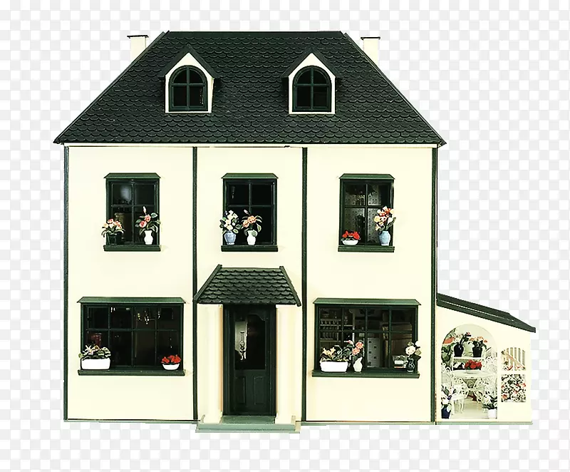 玩具店门面工艺品模型建筑-凯西塔