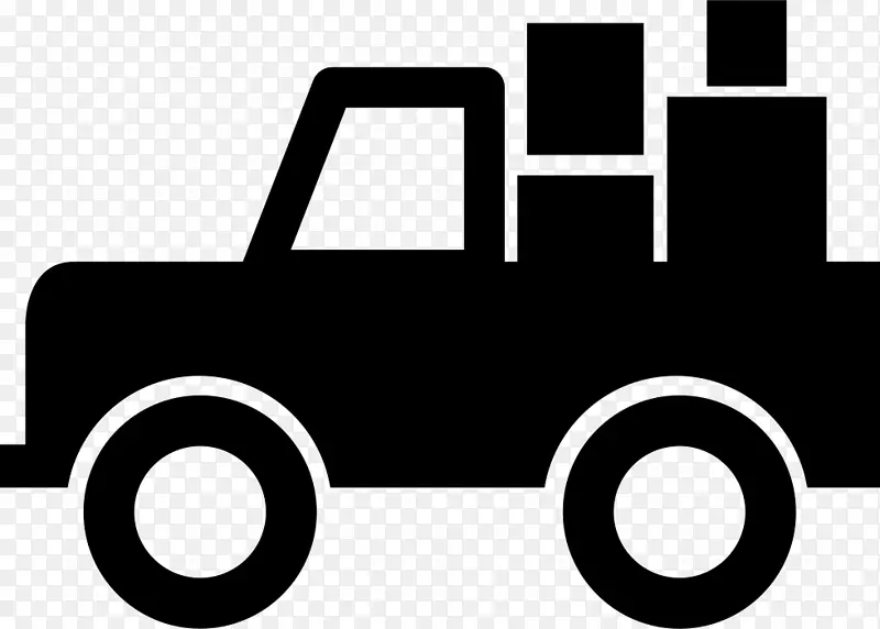 搬运车运输卡车计算机图标-汽车