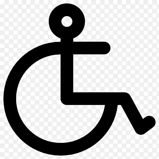 电脑图标残疾剪贴画轮椅