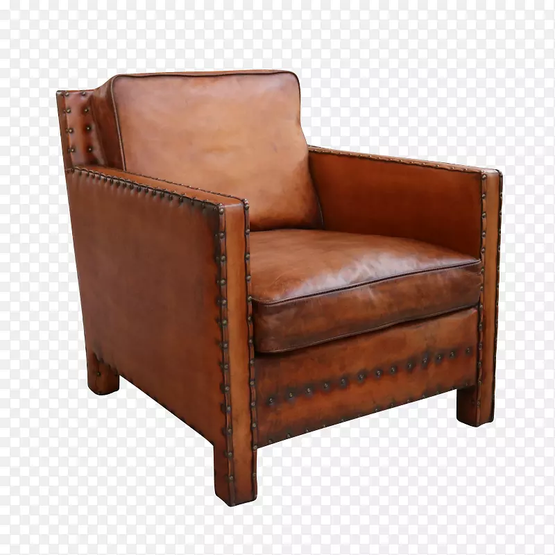 家具架桌，莱罗伊梅林椅-皮革椅