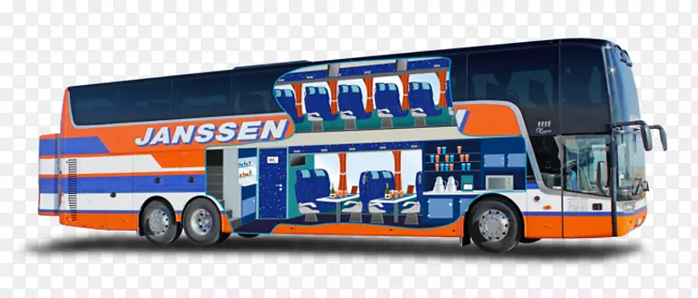 旅游巴士服务双层巴士运输商用车-货车胡尔