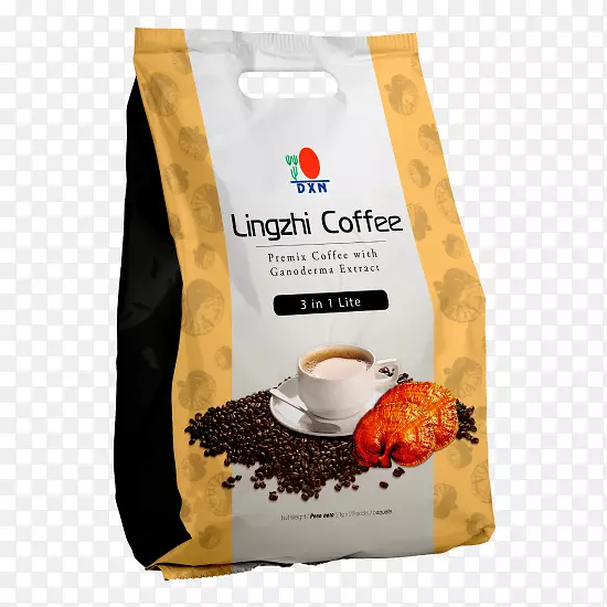 灵芝蘑菇速溶咖啡白咖啡饮料-咖啡