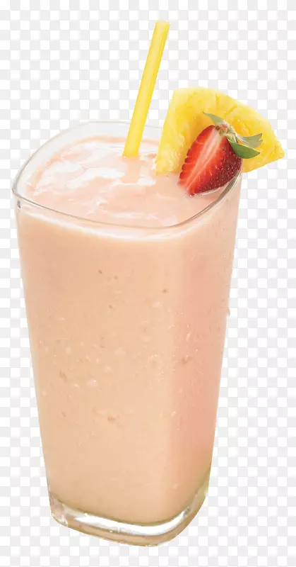 草莓汁奶昔健康奶昔πa colada