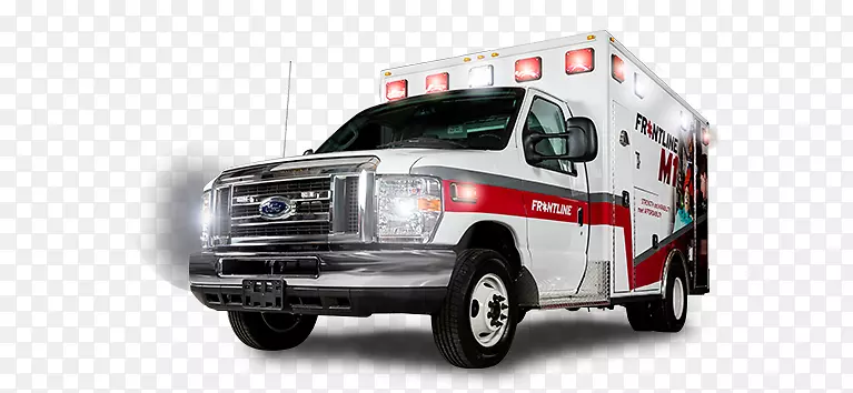 卡车床铺部分救护车应急车辆照明-救护车卡通