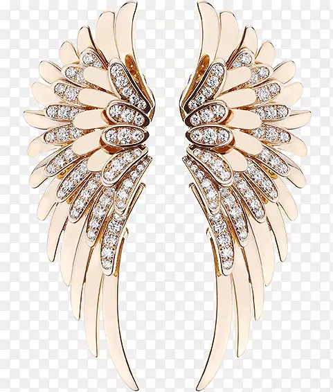 耳环珠宝金饰设计金天使