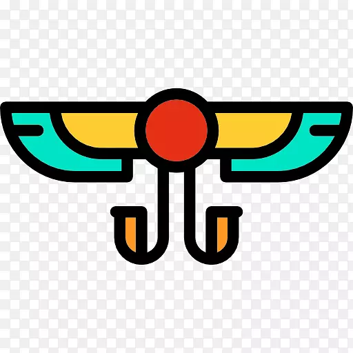 古埃及象形文字计算机图标符号
