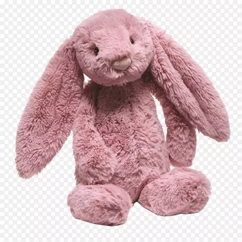 欧洲兔子，小兔子，乡村兔子，小金鞋，毛绒动物和可爱的玩具-兔子