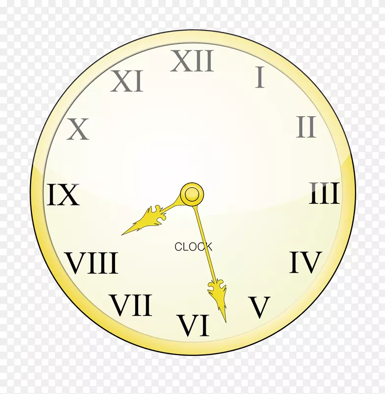 罗马数字时钟面对数字系统数字时钟