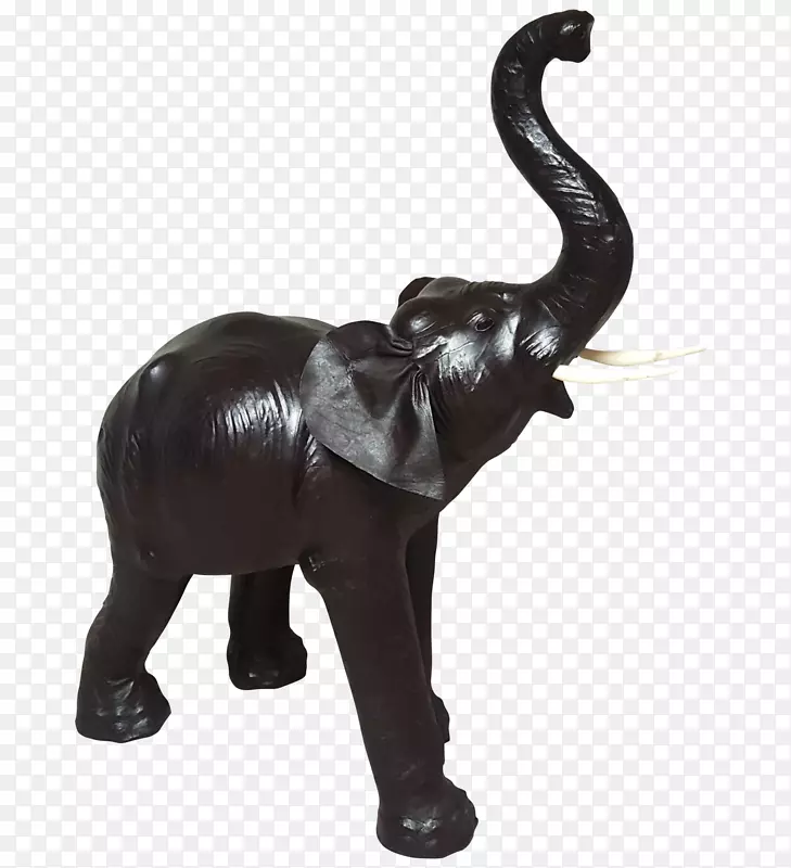 印度象非洲象雕像纸雕塑-大象