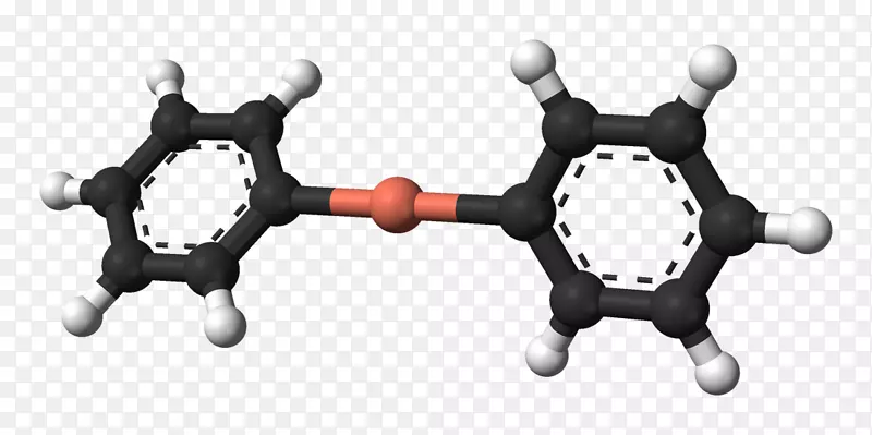 对苯二酚偶氮苯化合物分子二苯并呋喃