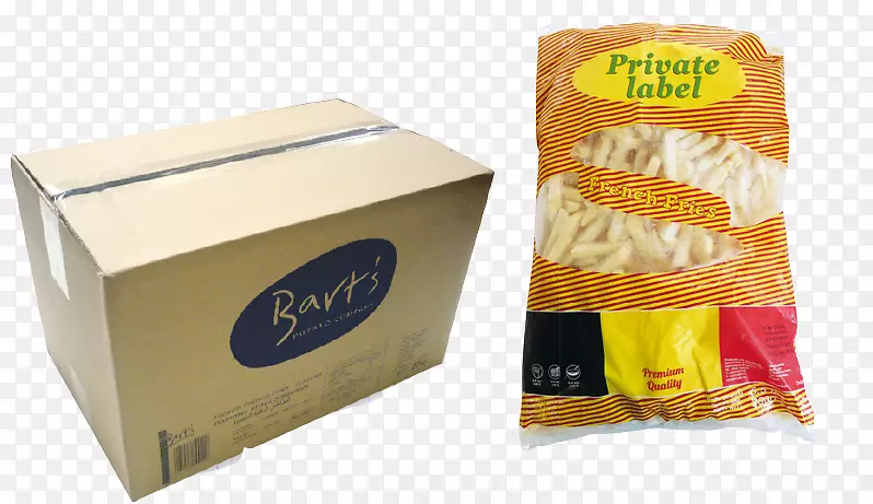 盒式包装和标签炸薯条纸箱配料.楔形