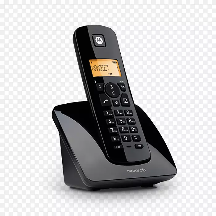 无绳电话数字增强无绳通讯家庭及商务电话无线电话摩托罗拉c 1001