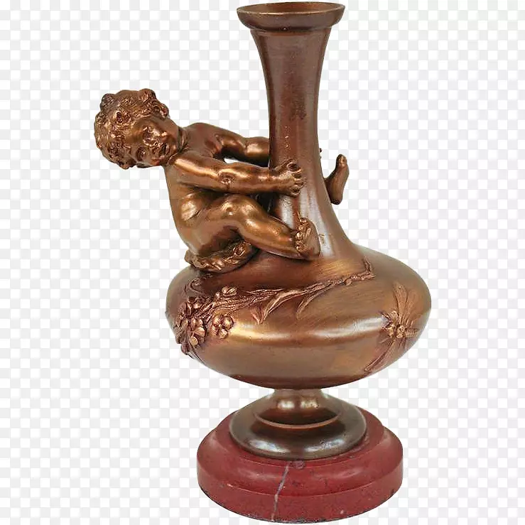 花瓶青铜雕塑雕像-花瓶