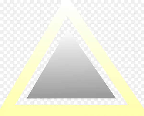 三角形字体-黄色三角形