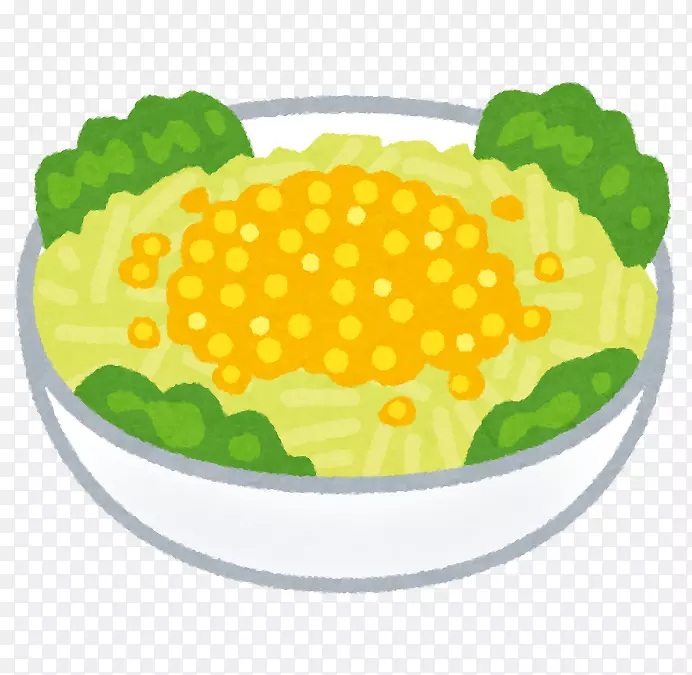 素食菜鸡肉沙拉玉米蔬菜沙拉