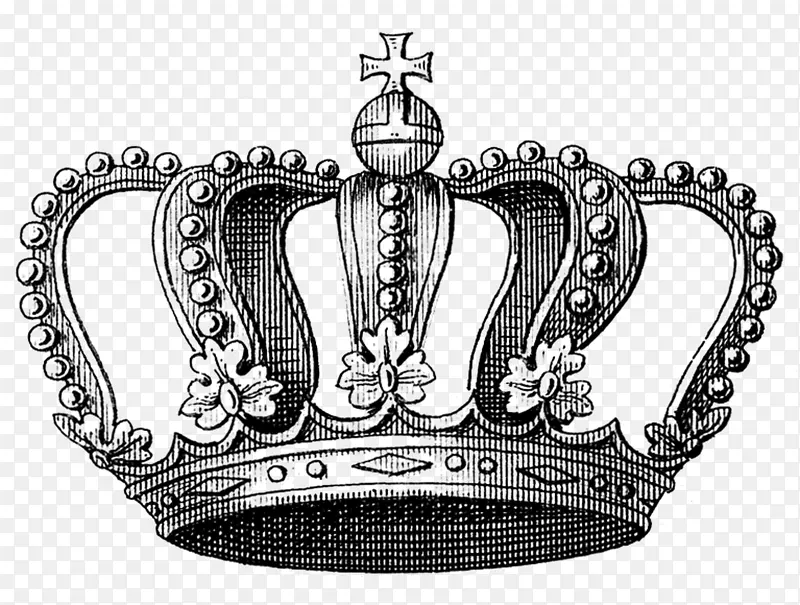 皇冠古服装剪贴画-皇冠