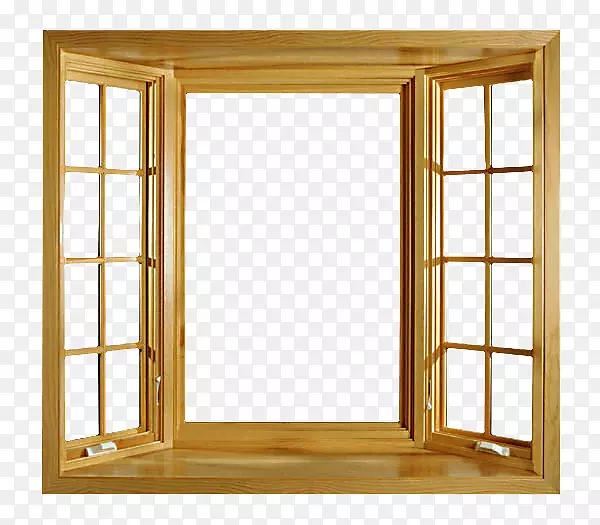 窗木画框滑动玻璃门窗