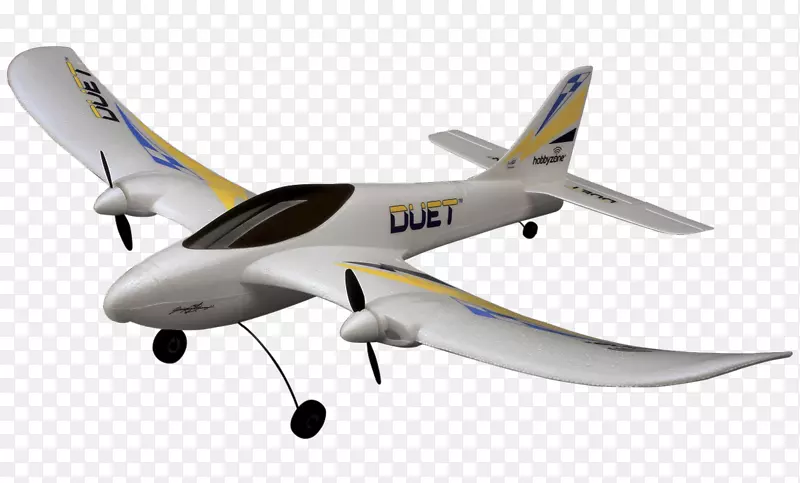 飞机无线电控制飞机热区二重奏无线电控制模型飞机