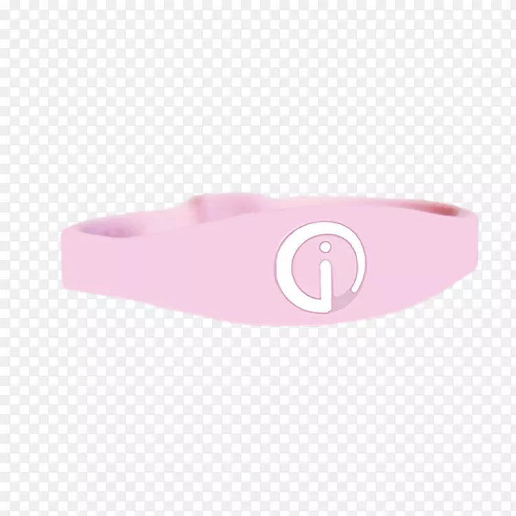 腕带粉红m型设计