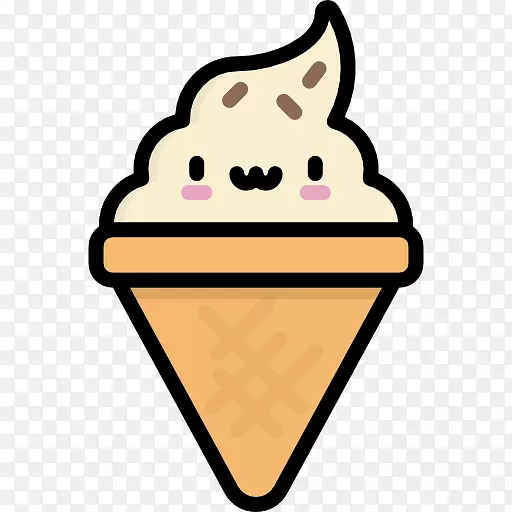 冰淇淋锥电脑图标剪贴画冰淇淋